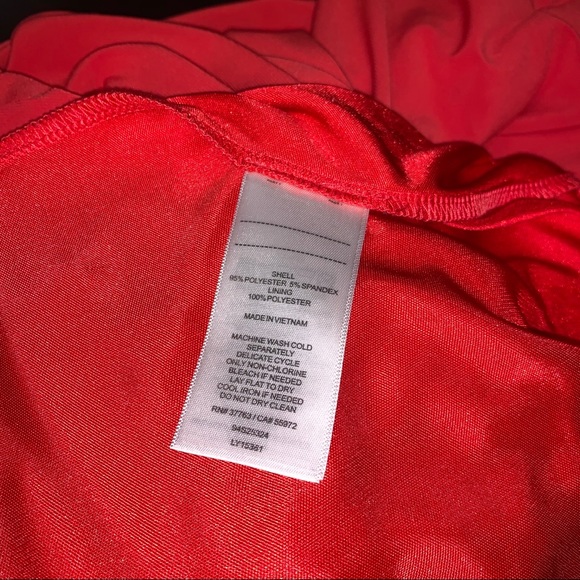 Laundry by Shelli Segal RED SATIN SLIP DRESS - Picture 10 of 10